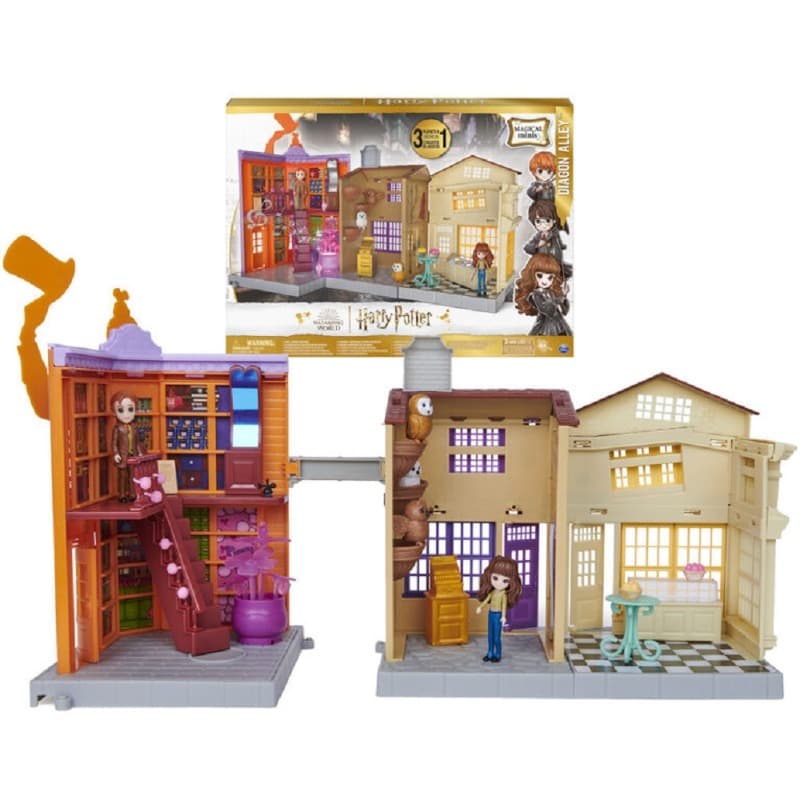 Wizarding World Harry Potter Magical Mini Diagon Alley 3 In 1 Playset thumbnail 3