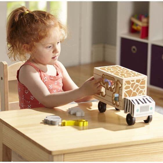 Melissa And Doug Animal Rescue Wooden Play Set thumbnail 4