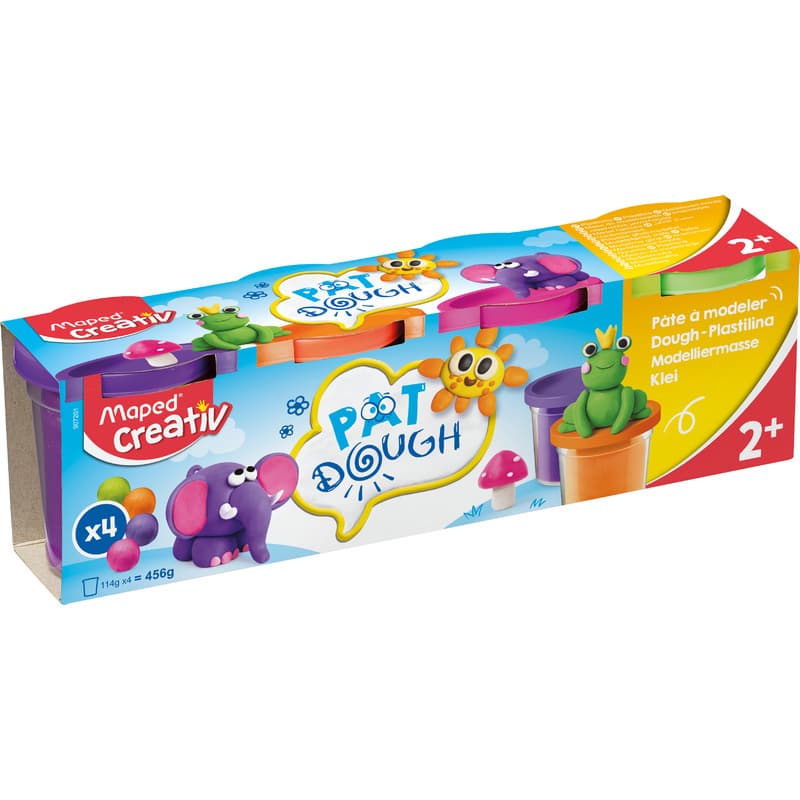 Maped Creativ Modelling Dough Set - 4 Pcs thumbnail 4