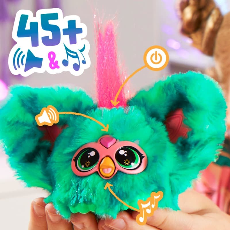 Furby Furblets Mello Nee Mini Friend with 45 Sounds thumbnail 5
