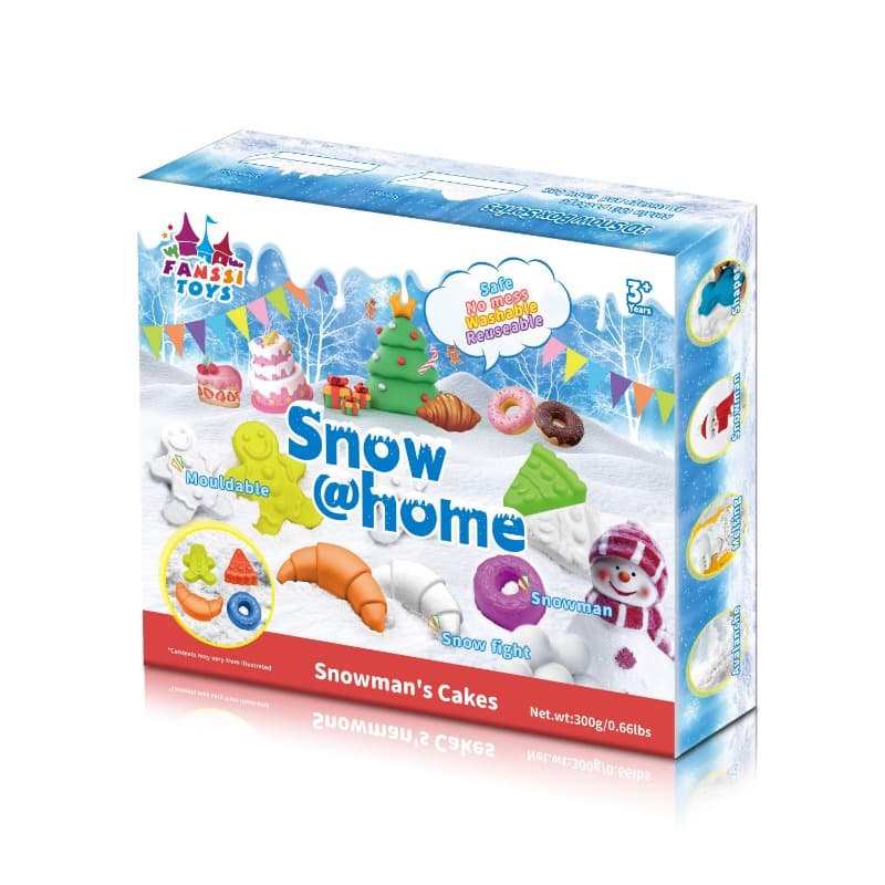 Fanssi Toys Snow Man Dim Sum Set For Kids