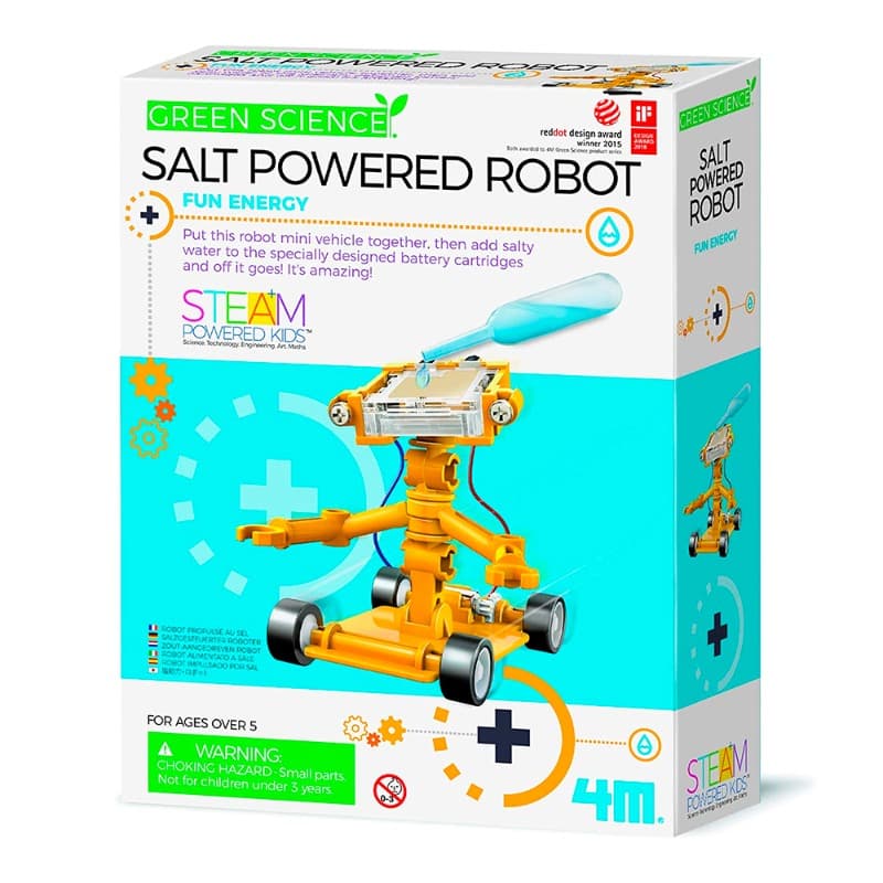 4M Green Science Salt Powered Robot