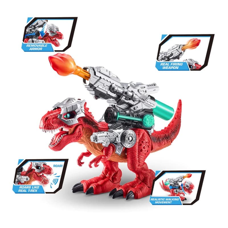 Robo Alive Dino Wars Series 1 T Rex thumbnail 3