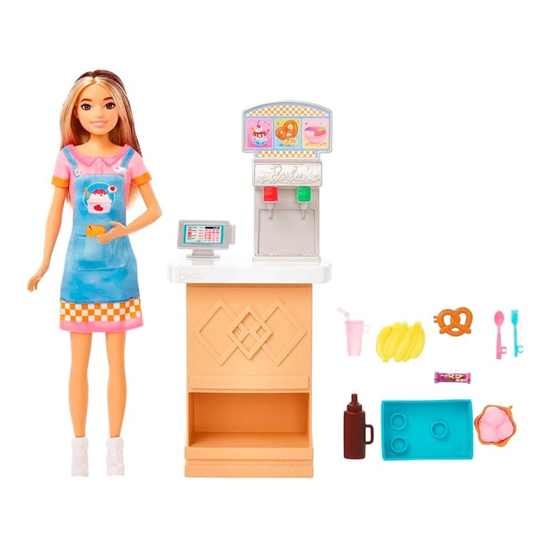 Barbie Skipper First Jobs Snack Bar Attendant Playset thumbnail 3
