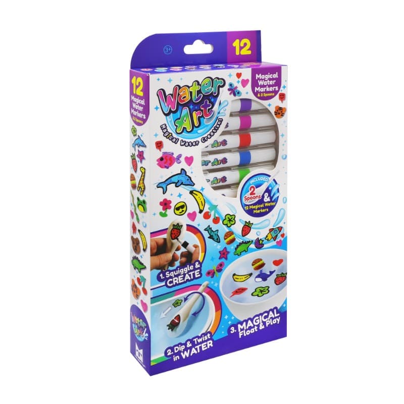 Watercolor Art Markers and Spatula - 12pcs thumbnail 4