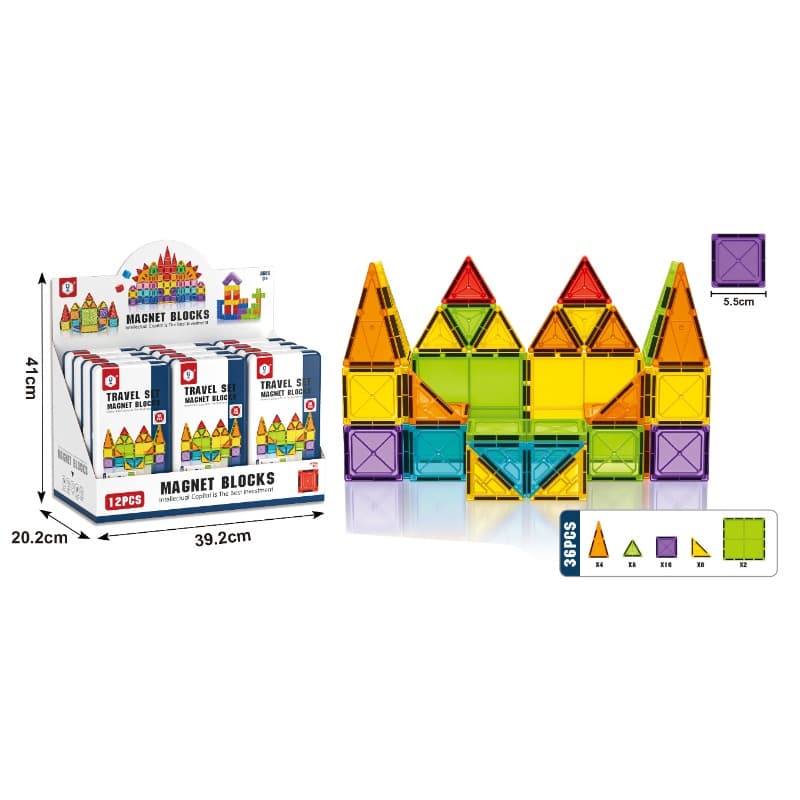 Travel Magnetic Plates – 36 Pieces