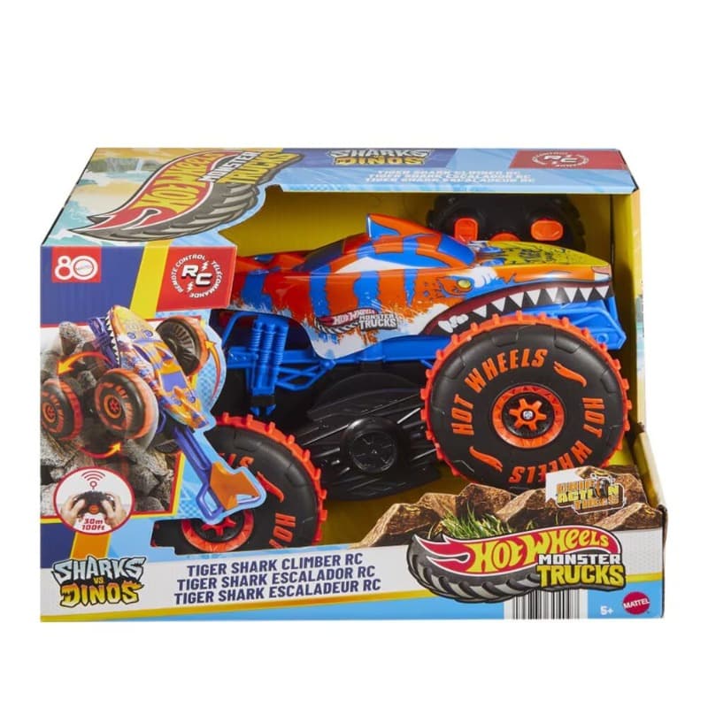 Hot Wheels Monster Trucks RC Tiger Shark Climber thumbnail 2