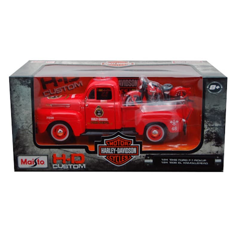 Maisto Harley Davidson 1948 Ford F1 Pickup thumbnail 2
