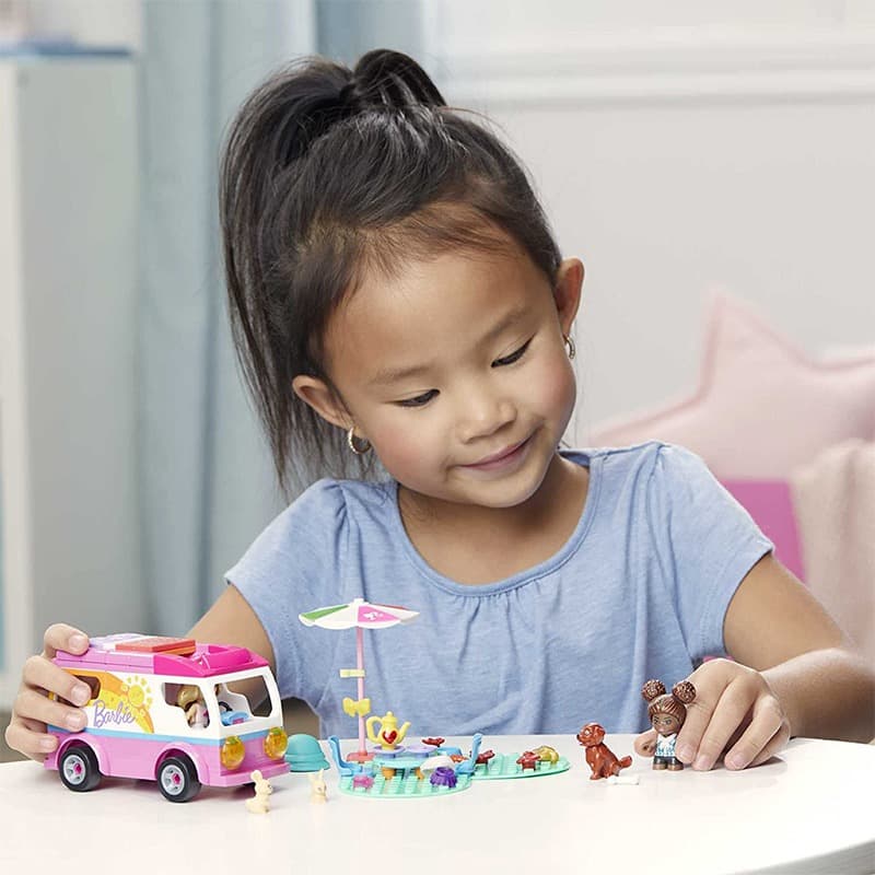 Barbie Adventure Dream Camper Building Set - 123 Pcs thumbnail 4