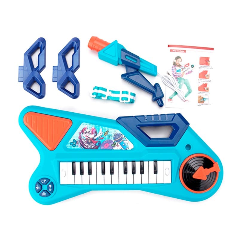 Electronic Piano with Microphone - Multiple Colors