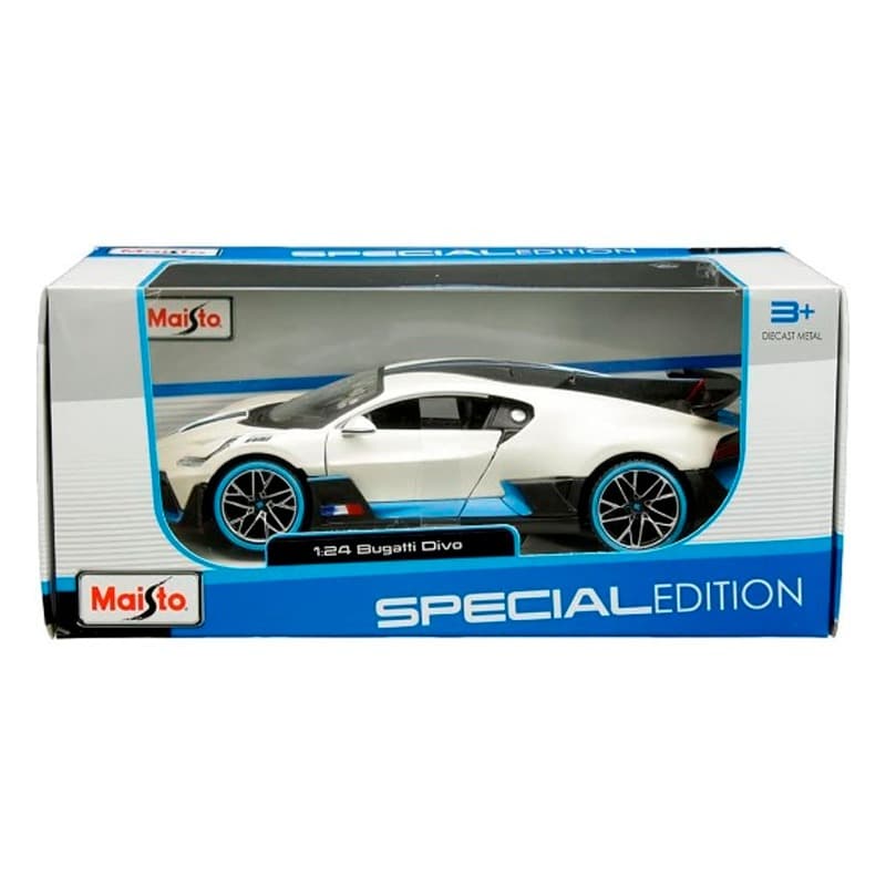 Maisto Miniatura Bugatti Divo - White