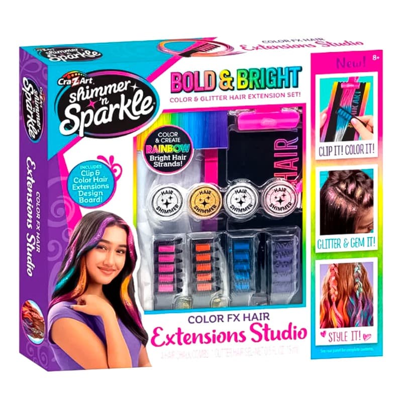 Shimmer N Sparkle Color FX Hair Extension Studio thumbnail 2