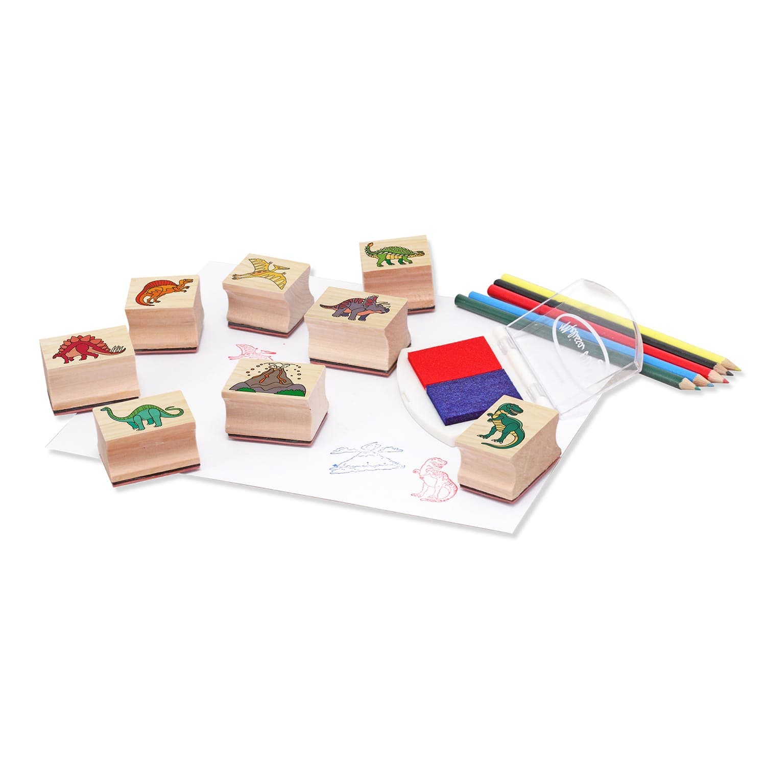 Melissa And Doug Dinosaur Stamp Set thumbnail 2