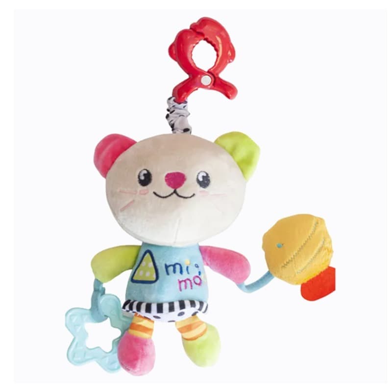 Moon Pull String Musical Toy For Stroller Car Seats Kitty