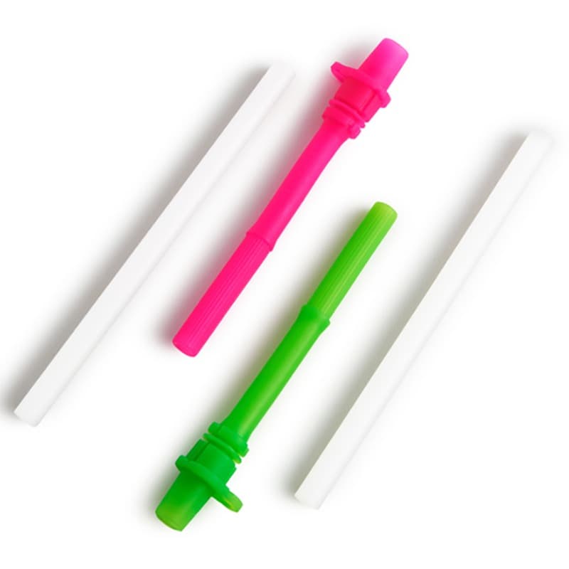 Munchkin Click Lock Replacement Straws With Valves - 2Pcs / Multicolor thumbnail 2