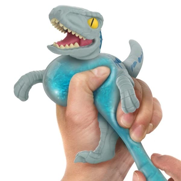 Heroes of Goo Jit Zu Jurassic World Pyroraptor - Blue thumbnail 3