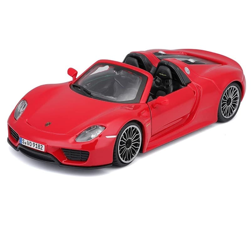 Bburago Porsche 918 Spyder - Red thumbnail 2