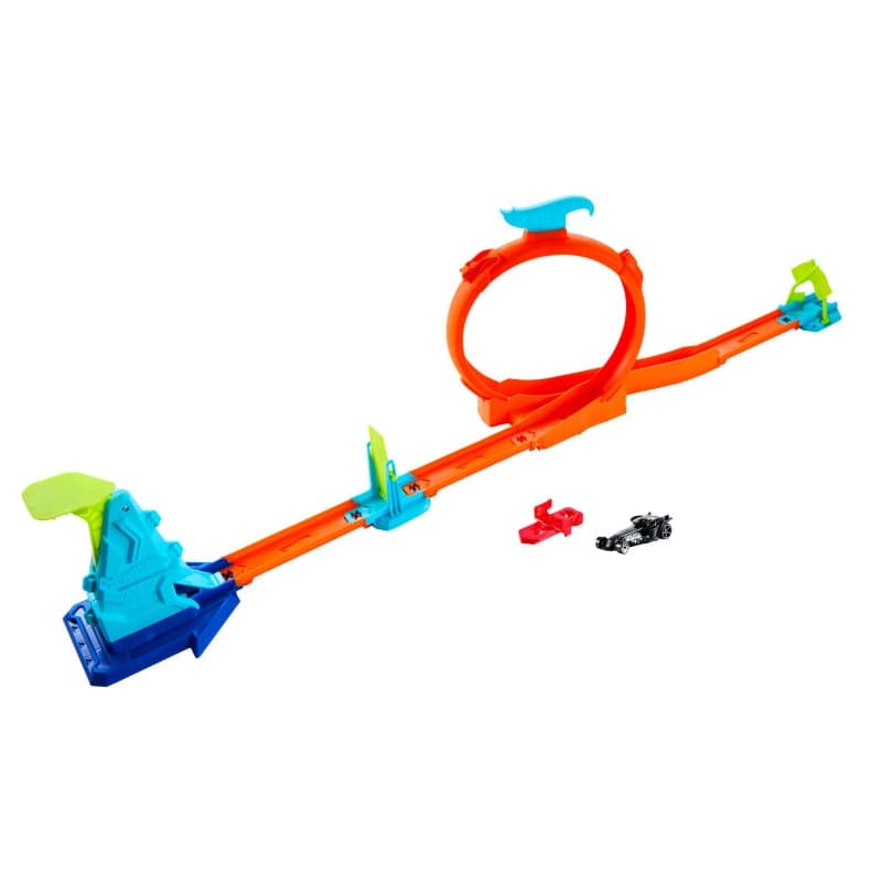Hot Wheels Toy Car Track Set Build a Stunting Circuit thumbnail 2