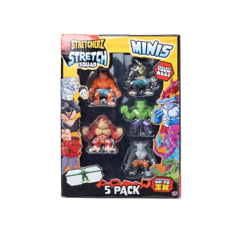 Stretcherz Stretch Squad Minis 5 Pcs Pack - Assorted thumbnail 2
