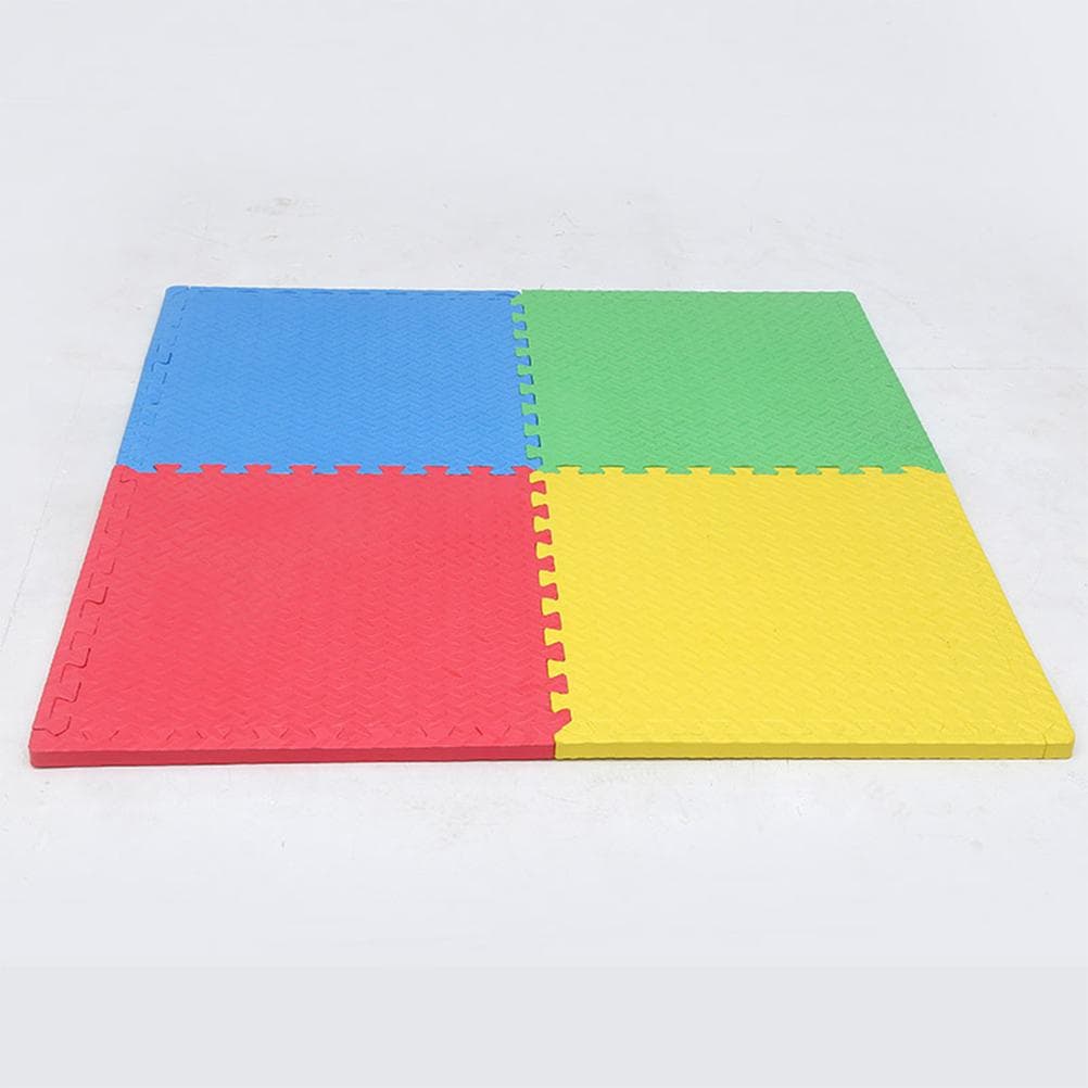 Eva Mats Leaf Pattern Large Floor Mat 4Pcs thumbnail 4