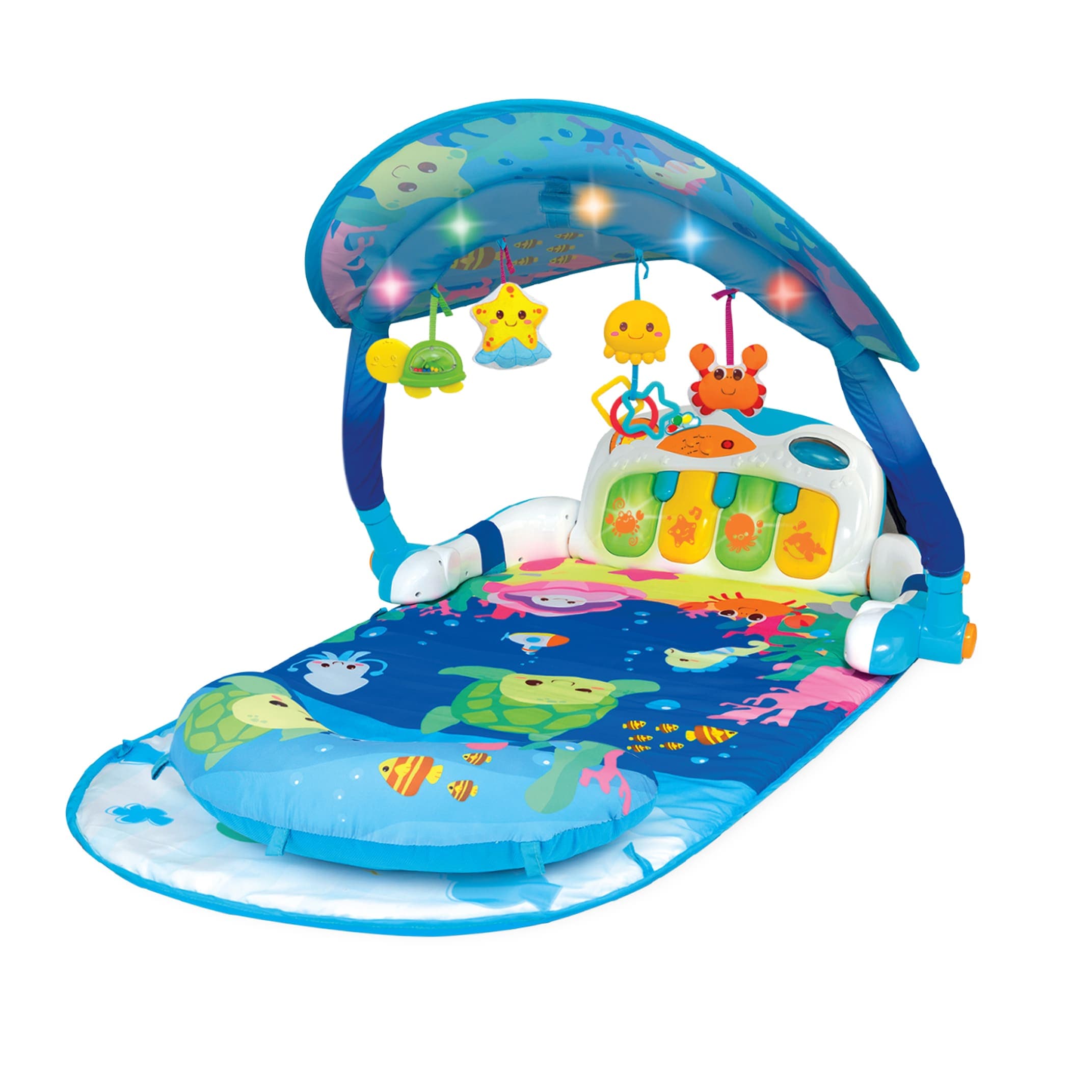 Winfun Magic Lights Musical Play Gym Mat 64 cm