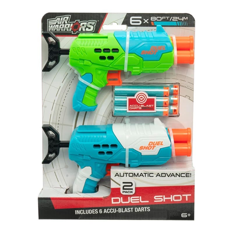 Air Warriors Duel Shot Blasters
