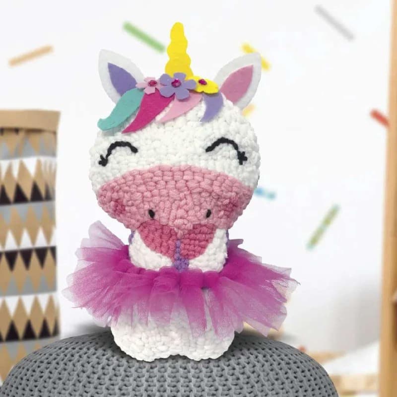 Sew Star Punch Embroidery Unicorn Kit thumbnail 2