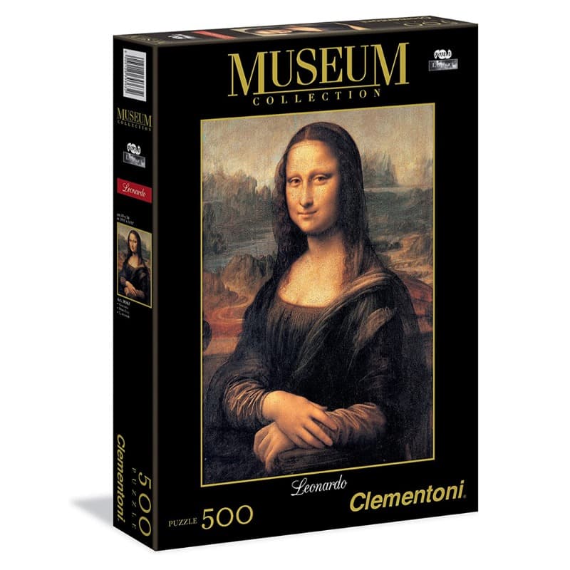 Clementoni Puzzle Monalisa Great Museum - 500 Piece