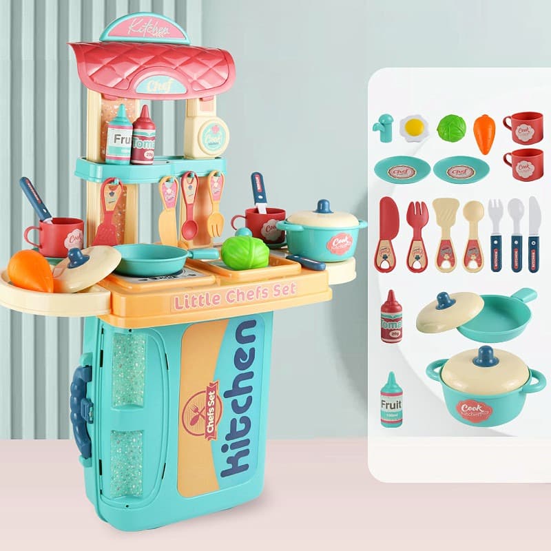 Little Chef Kitchen Set 3in1 thumbnail 5