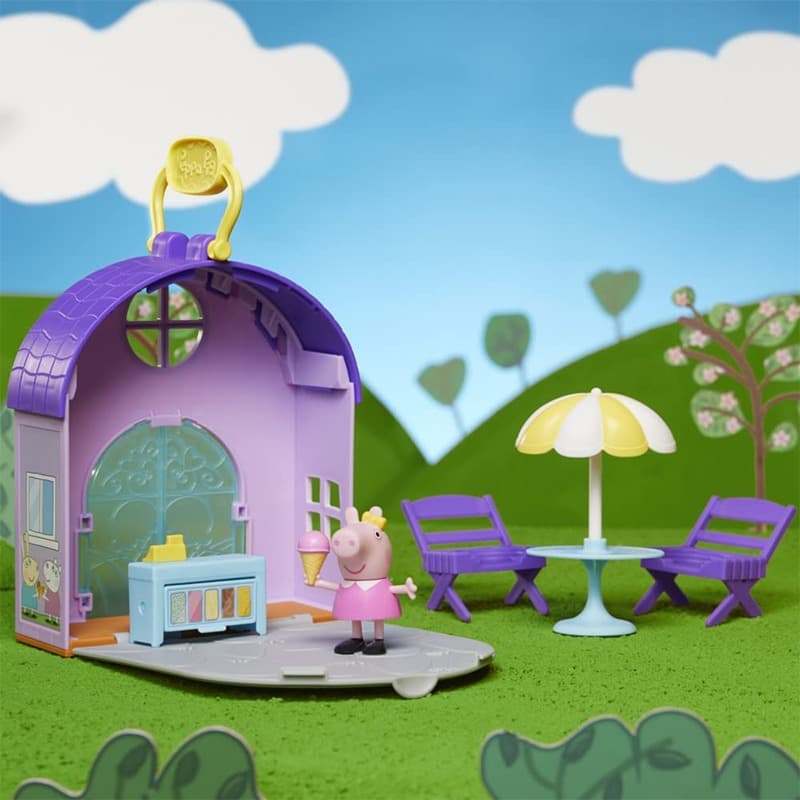 Peppa Pig Peppa Ice Cream Shop Playset thumbnail 4