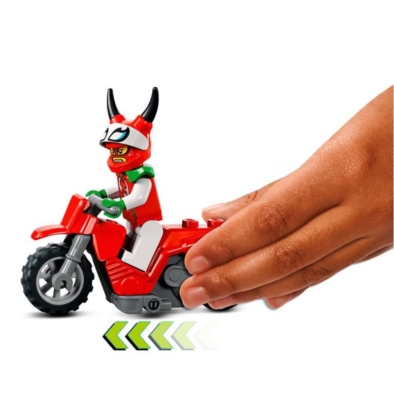 LEGO City Reckless Scorpion Stunt Bike - Red thumbnail 3