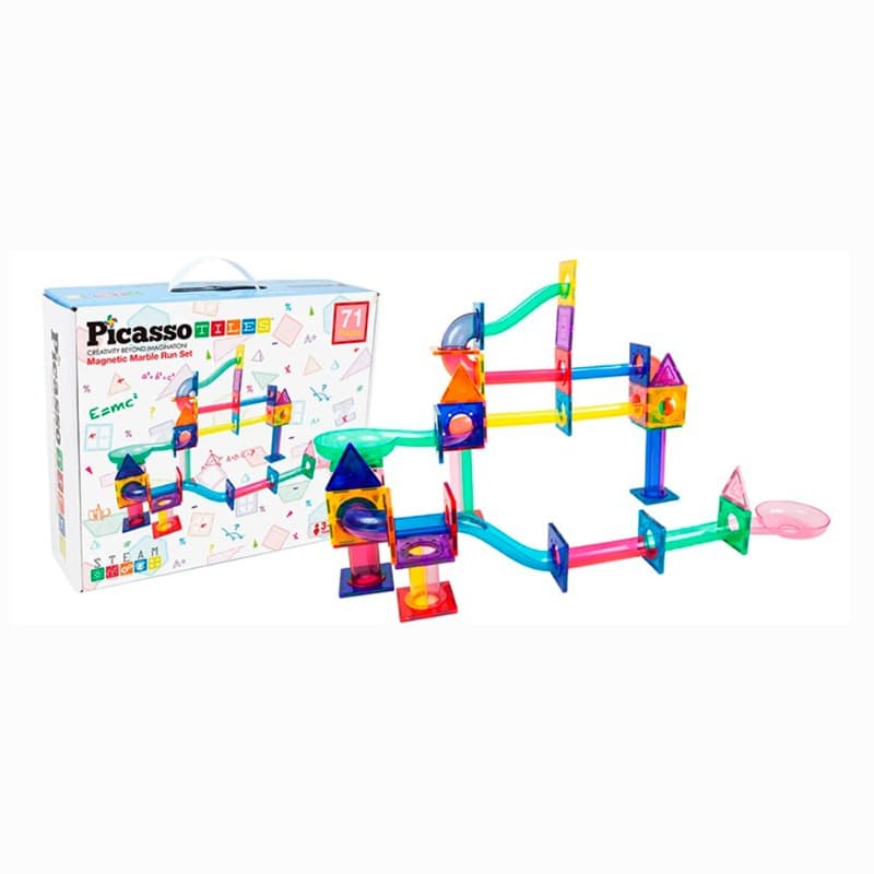 PicassoTiles Magnetic Building Set 71 Piece