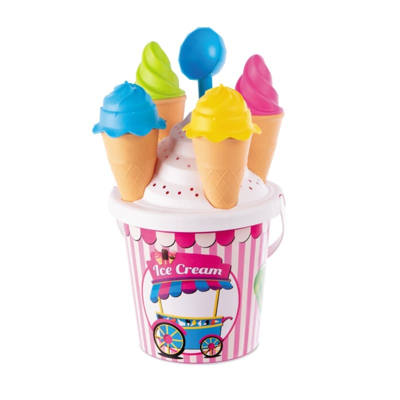 Mondo Beach Play Bucket Set Ice Cream