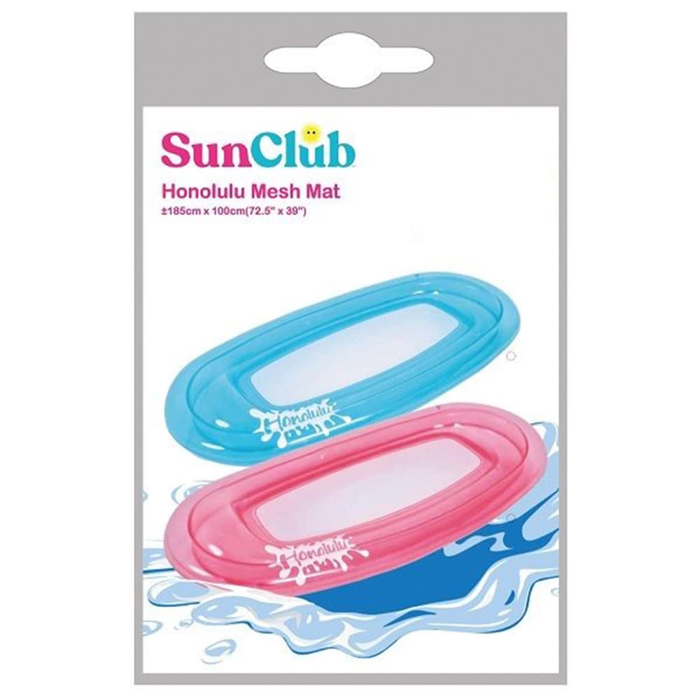 Sun Club Inflatable Mesh Air Mattress - Pink thumbnail 2