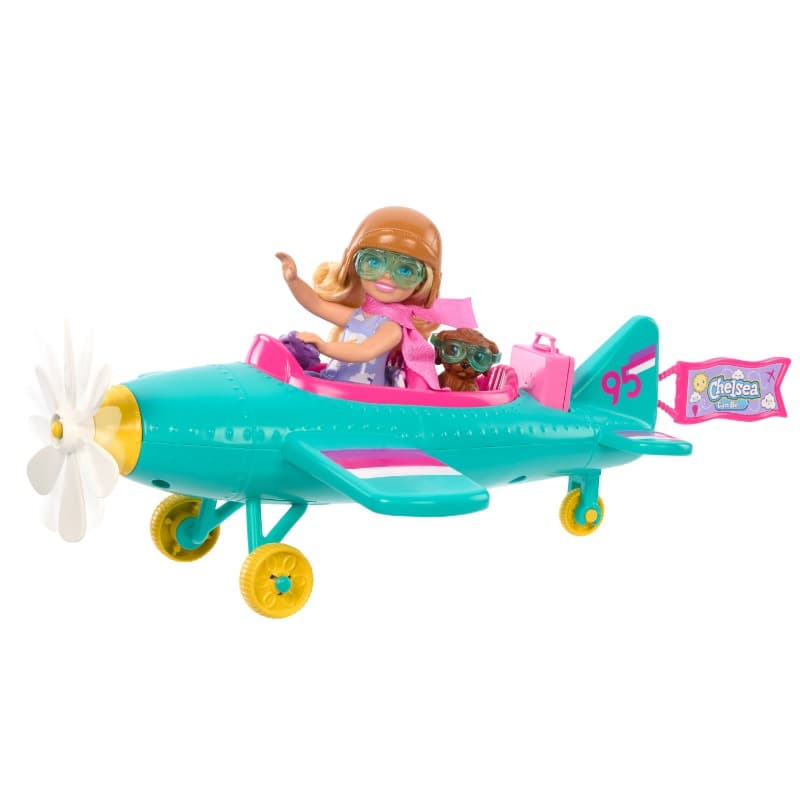 Barbie Chelsea Doll with Her Plane and 7 Accessories thumbnail 3