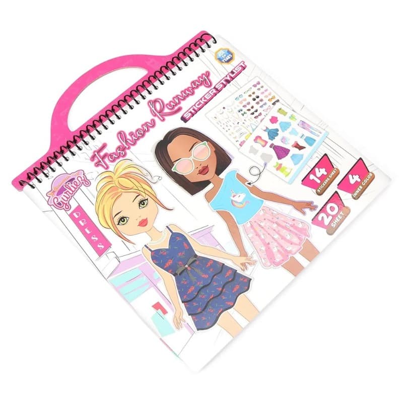 Striders Fashion Runway Sticker Stylist - 20 Sheet thumbnail 3