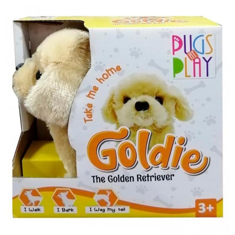 Pugs At Play Mechanical Dog - Goldie thumbnail 2