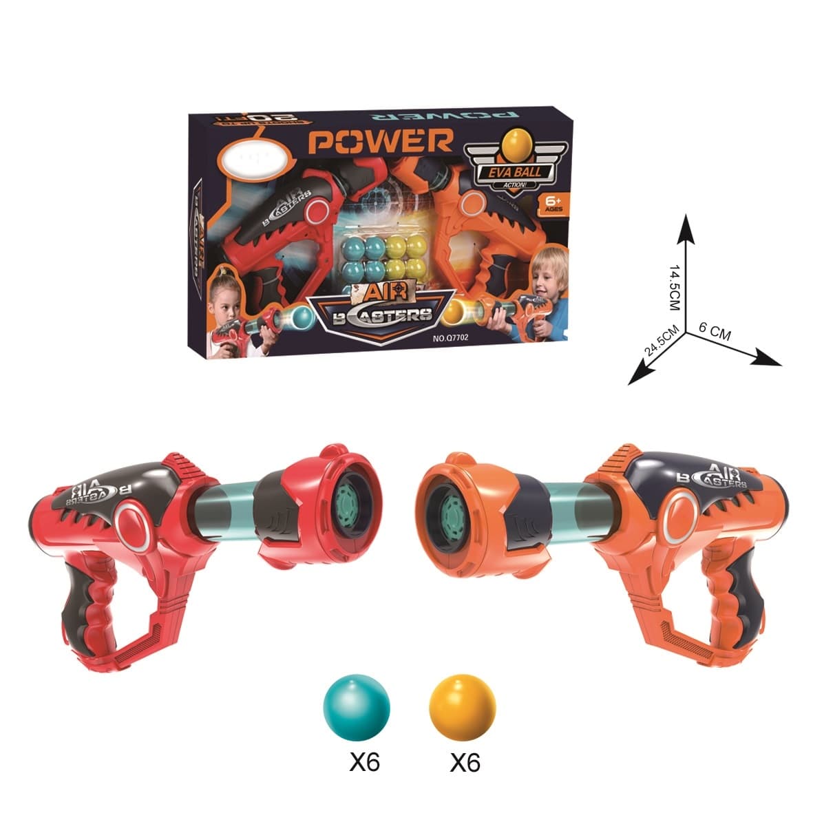 King Sport Airsoft Gun Set Multi Color thumbnail 5