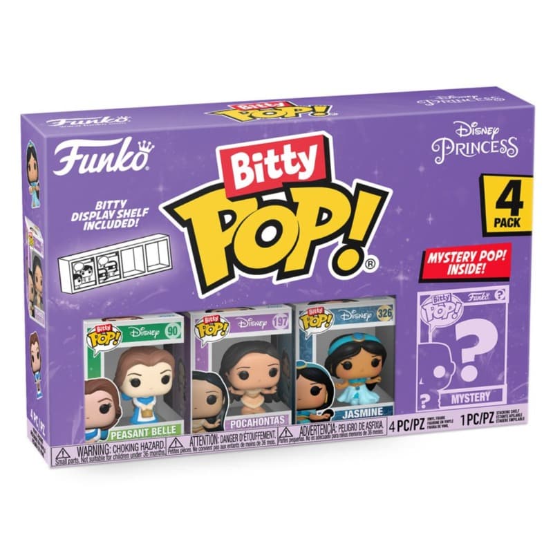 Funko Bitty Pop Disney Princess Belle - 4 Pack