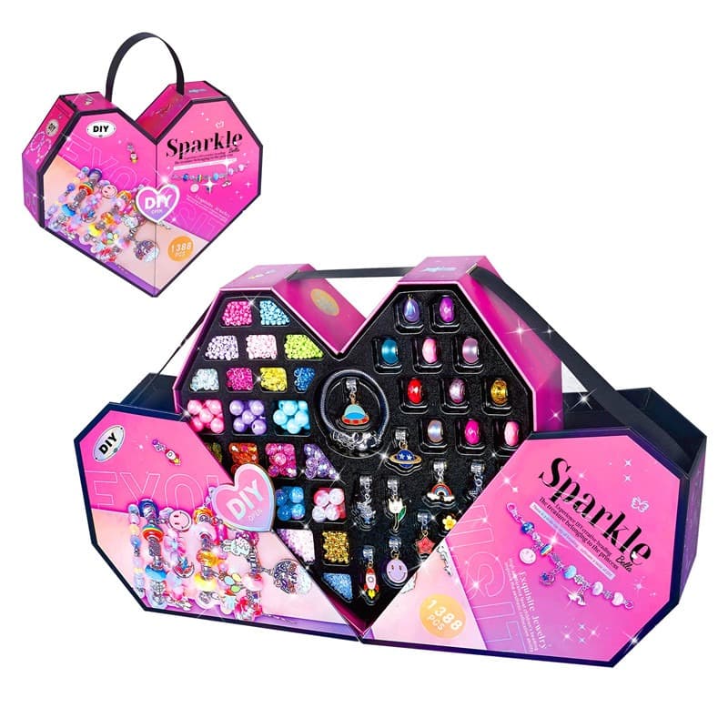 Bella DIY Beads 1388 Pcs For Kids