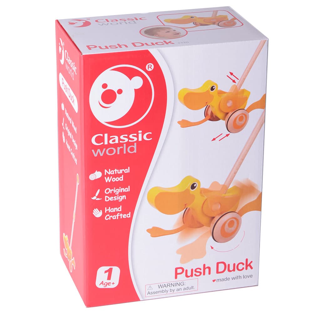 Classic World Push Duck