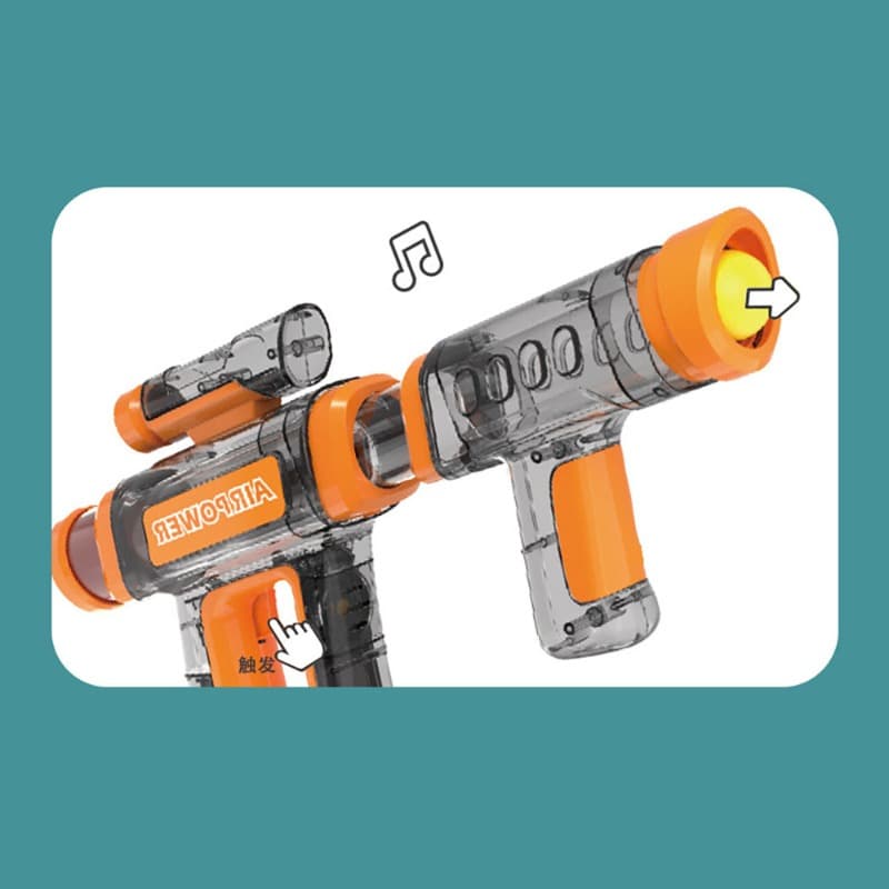 Air Power Toy Gun with 20 Balls thumbnail 3