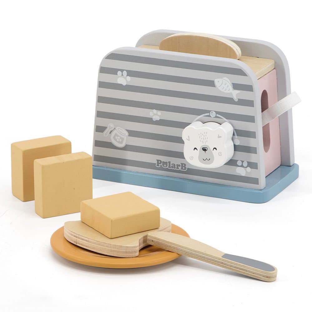 VIGA Wooden Toaster Set thumbnail 2