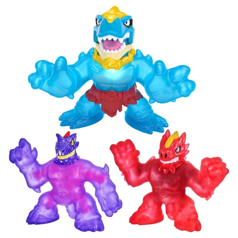 Heroes of Goo Jit Zu Ultra Raptor 3 Figures thumbnail 2