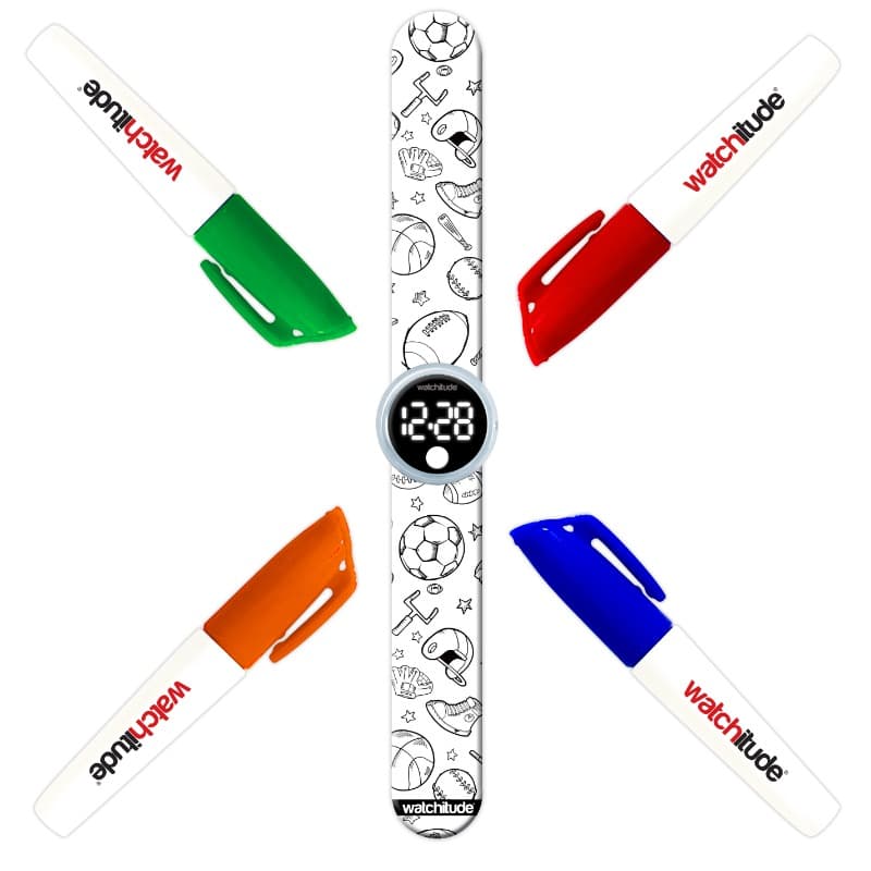 Watchitude Color Me Digital Slap Watch - Sports