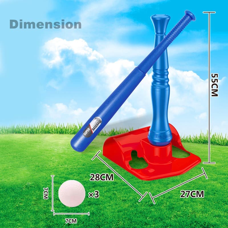Toyk Kids Toys 2-in-1 Baseball Playset thumbnail 4