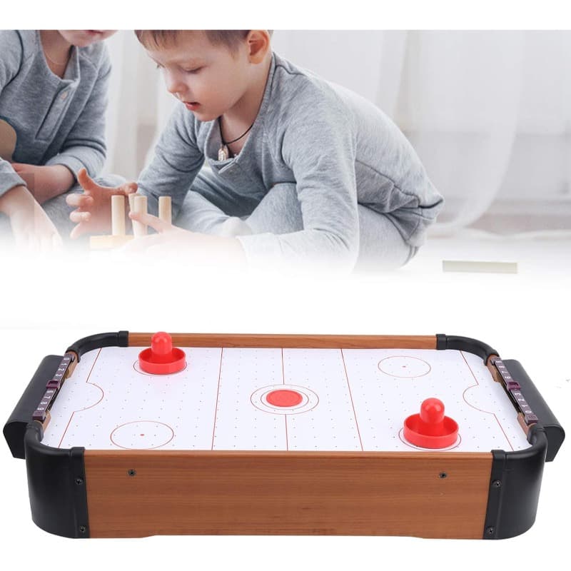 Infinity Wooden Desktop Air Hockey Game thumbnail 4
