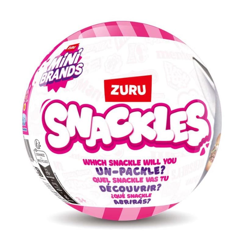 Mini Brands Snackles Soft Toy - Assorted