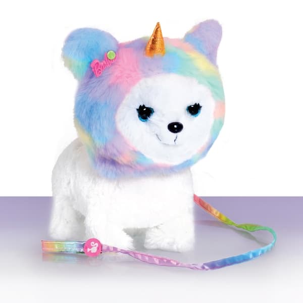Barbie Walking Puppy With Removable Unicorn Hood thumbnail 4