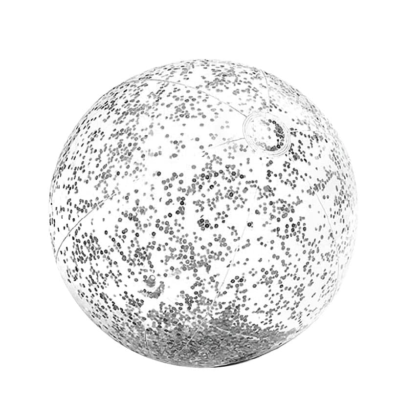 Aquaria Water Glitter Ball - Silver